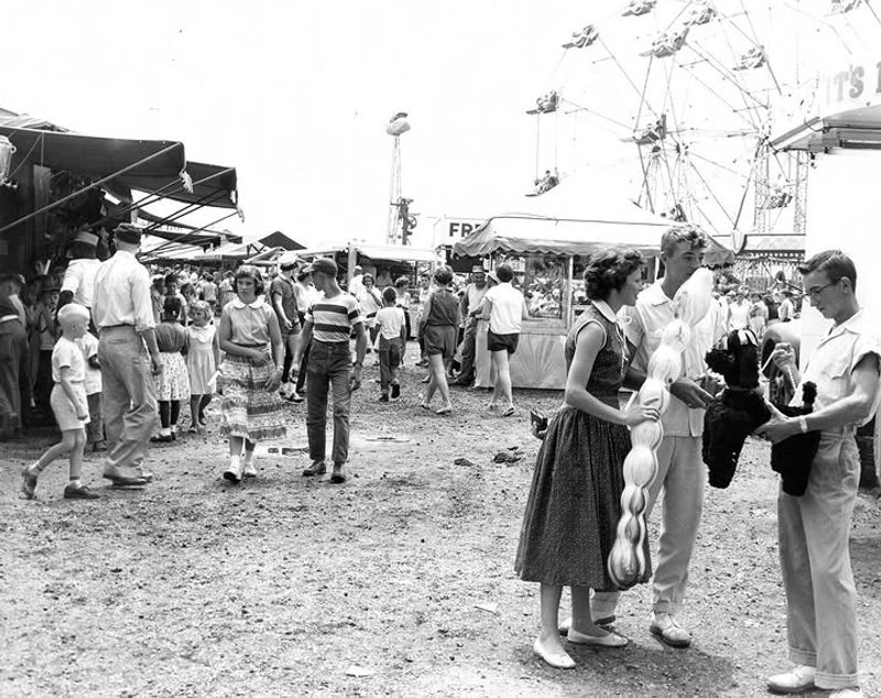 The County Fair in Full Swing
