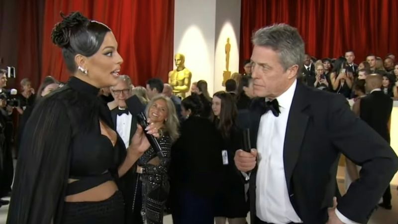 Hugh Grant's Painfully Blunt Oscars Interview