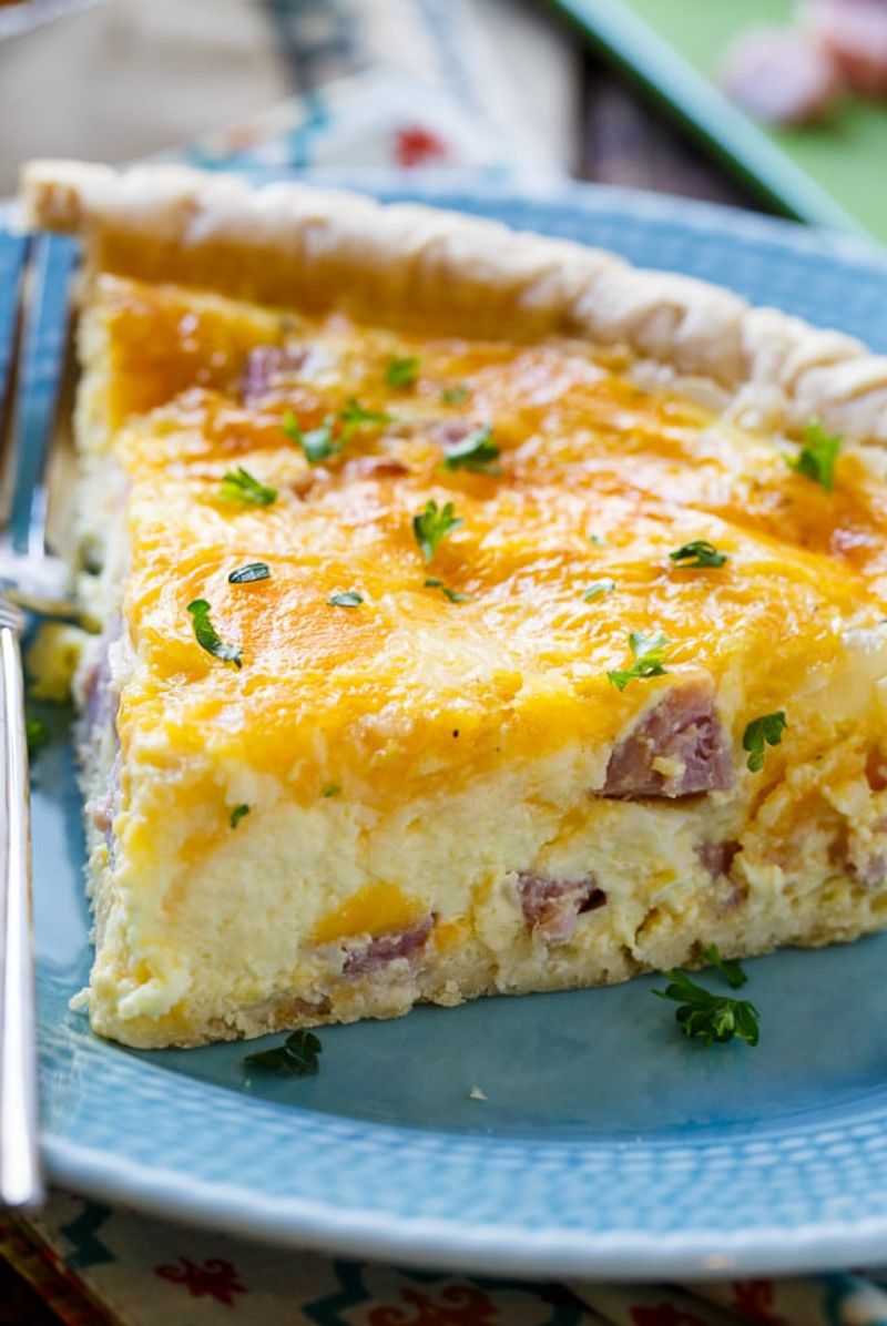 Ham and Cheese Quiche