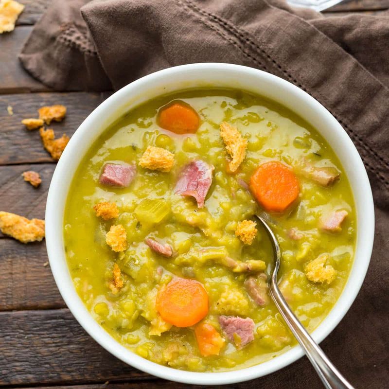 Split Pea Soup with Ham