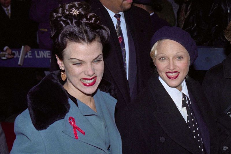 Debi Mazar and Madonna