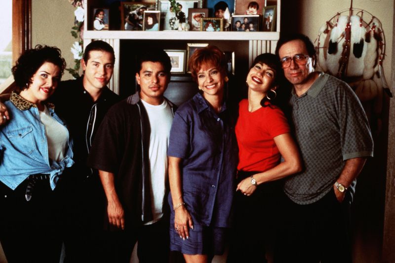 Constance Marie and Jennifer Lopez in Selena (1997)