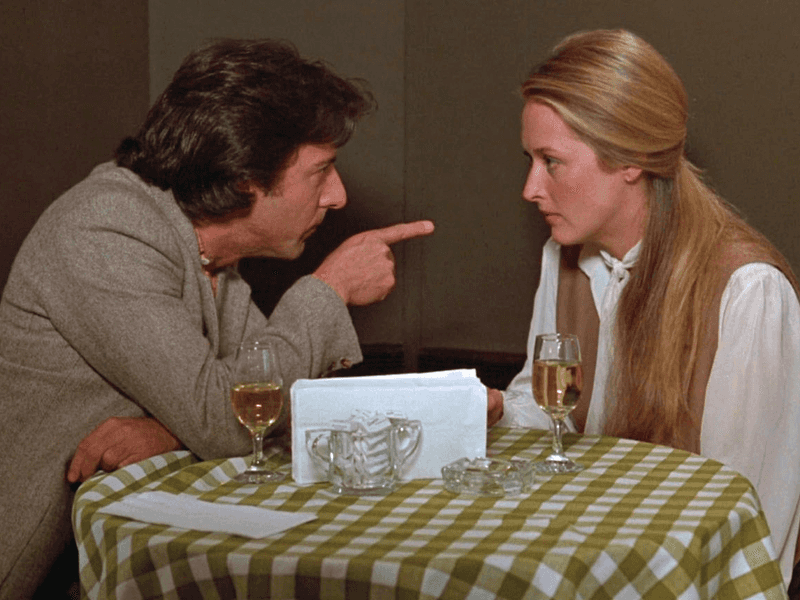 Dustin Hoffman and Meryl Streep on Kramer vs. Kramer