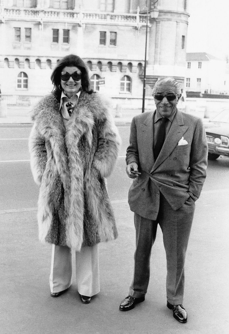 Jacqueline Kennedy Onassis and Aristotle Onassis