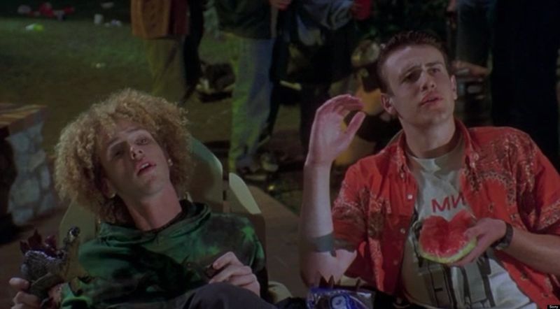 Jason Segel: Watermelon Guy Makes His Debut