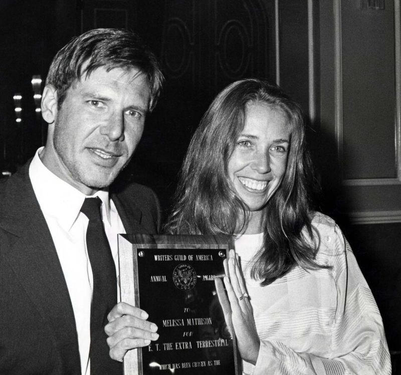 Harrison Ford and Mary Marquardt