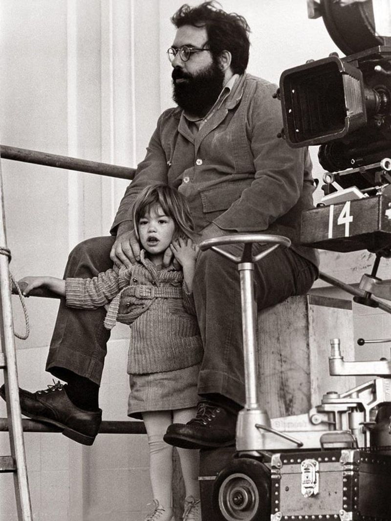Francis Ford Coppola and Sofia Coppola