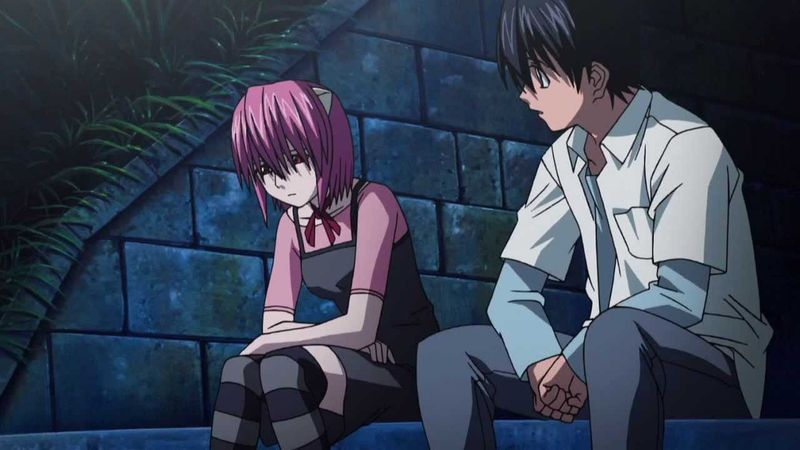 Kouta and Lucy (Elfen Lied)