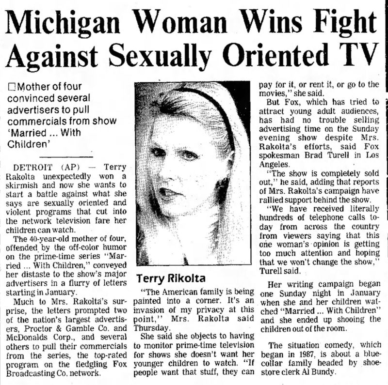 One Woman Tried to Get the Show Canceled in 1989