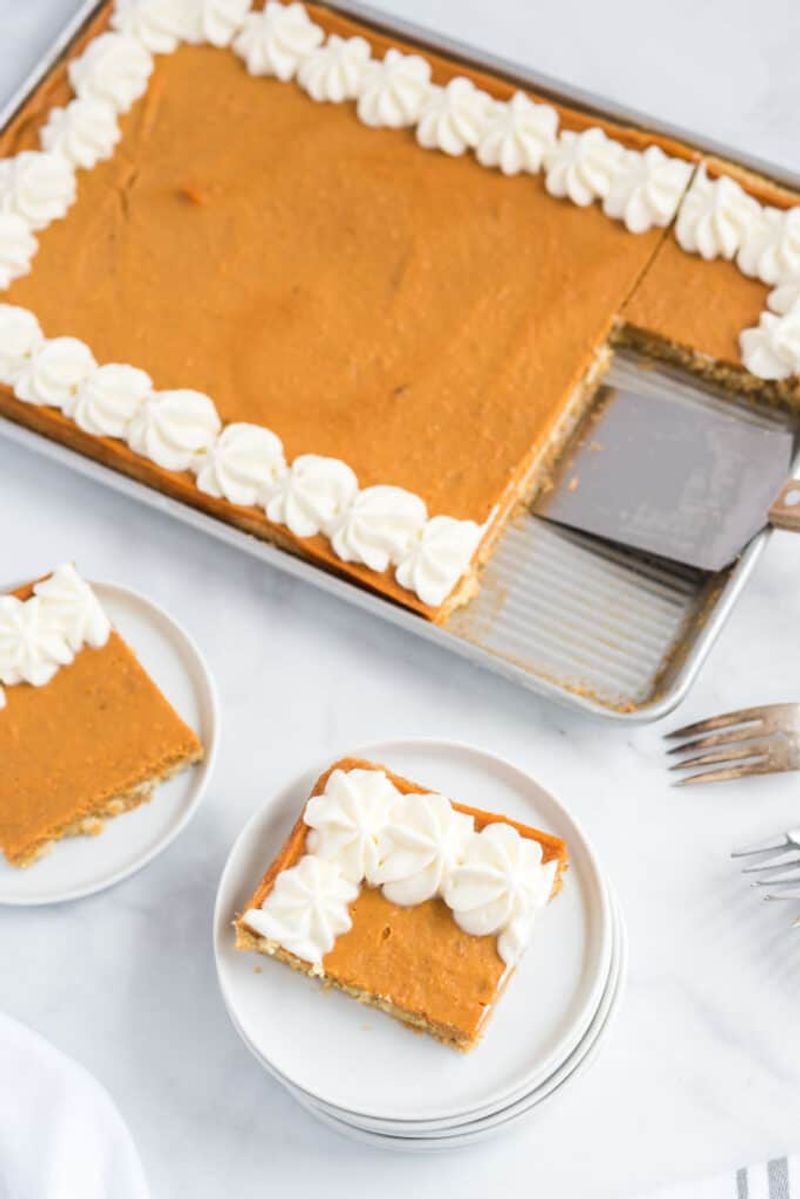 Sweet Potato Slab Pie