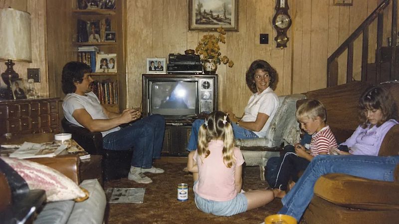 Family Movie Night with the VCR