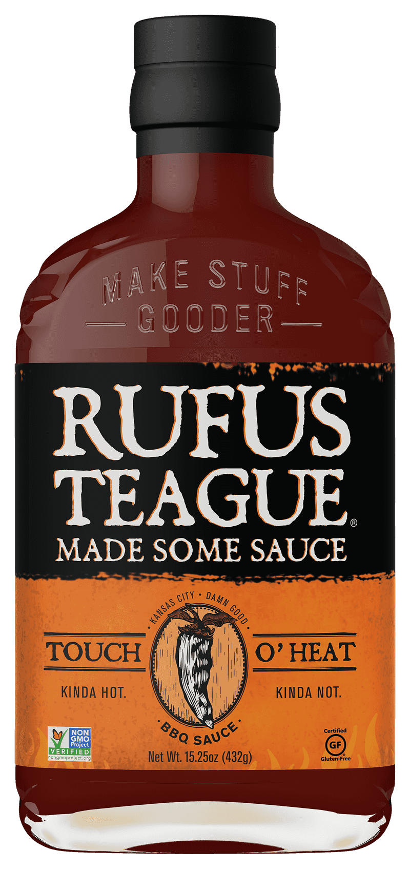 Rufus Teague Touch O' Heat BBQ Sauce