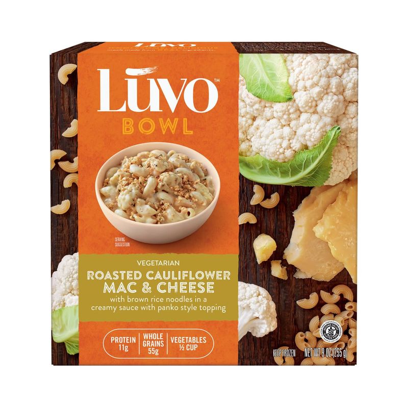 Luvo Roasted Cauliflower Mac & Cheese Bowl