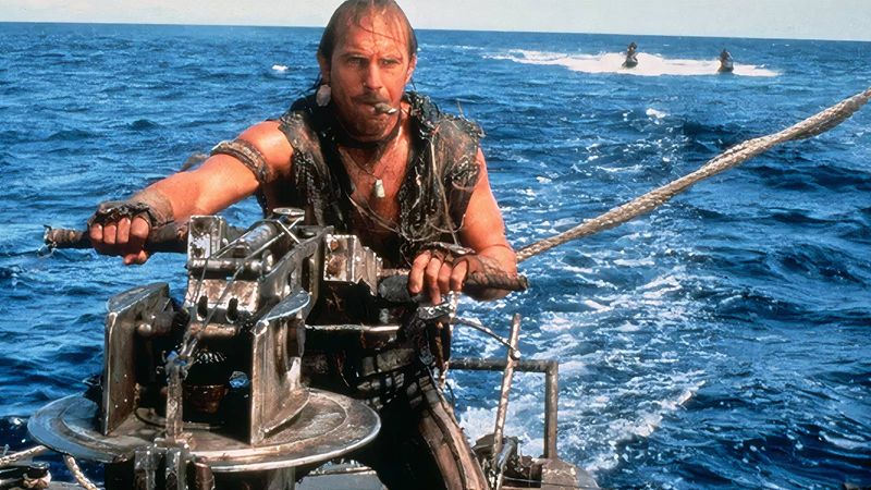Kevin Costner in Waterworld (1995)