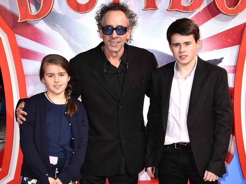 Tim Burton and His Son Billy Ray Burton