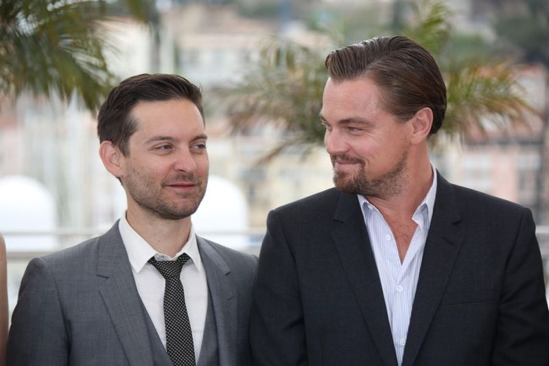 Leonardo DiCaprio and Tobey Maguire