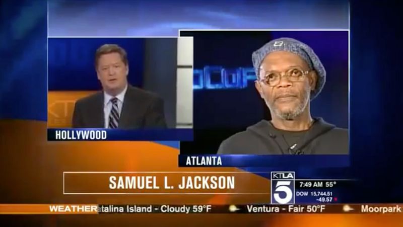Samuel L. Jackson Shames Reporter for Mix-Up