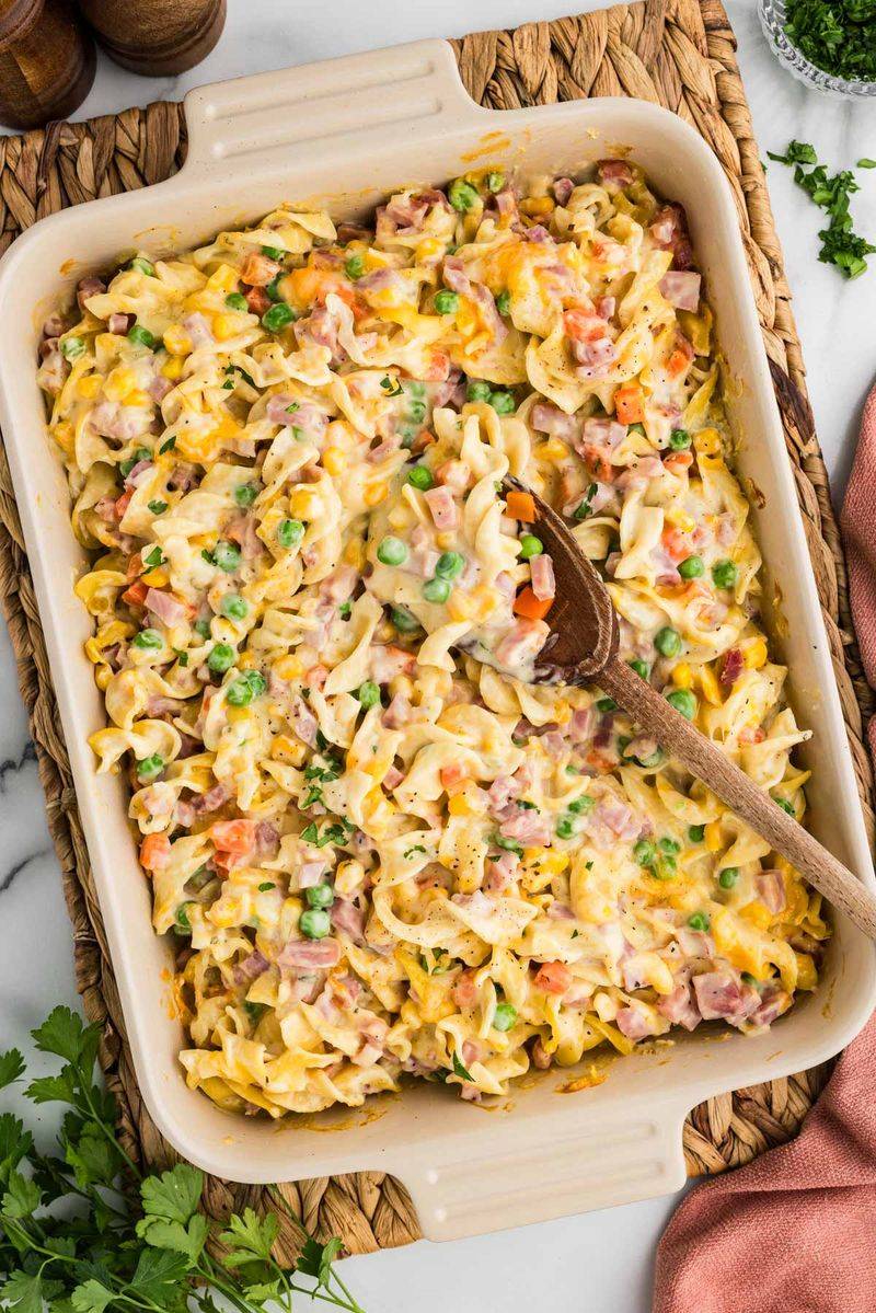 Ham and Noodle Casserole