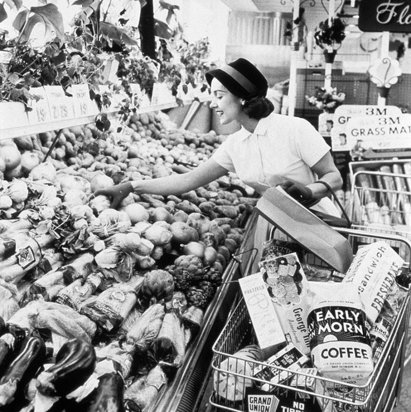 Grocery Shopping Was a Daily Adventure