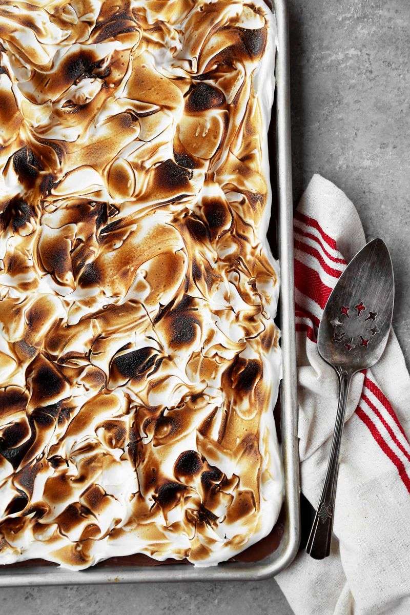 S'mores Slab Pie