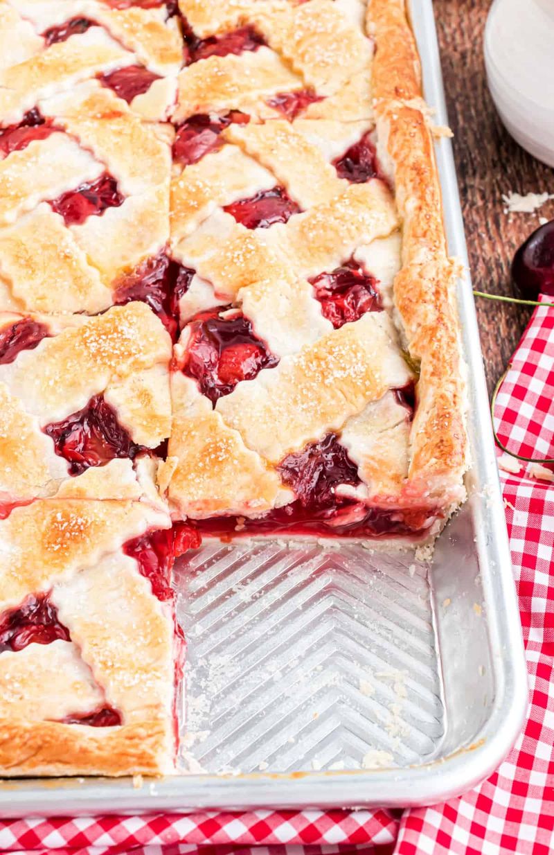 Cherry Slab Pie