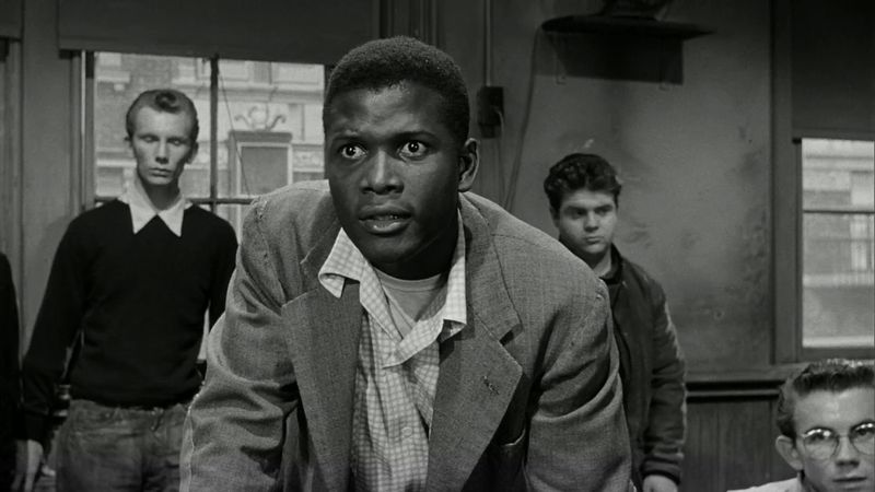 Blackboard Jungle (1955) - Sidney Poitier as Gregory Miller