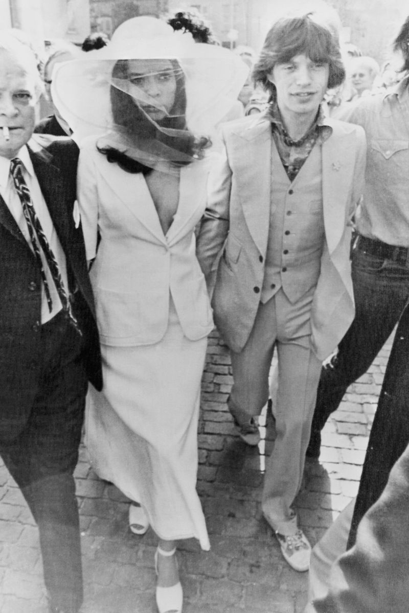Mick Jagger and Bianca Jagger