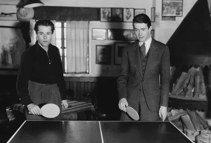 Henry Fonda and Jimmy Stewart
