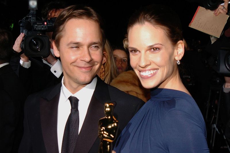 Hilary Swank and Chad Lowe