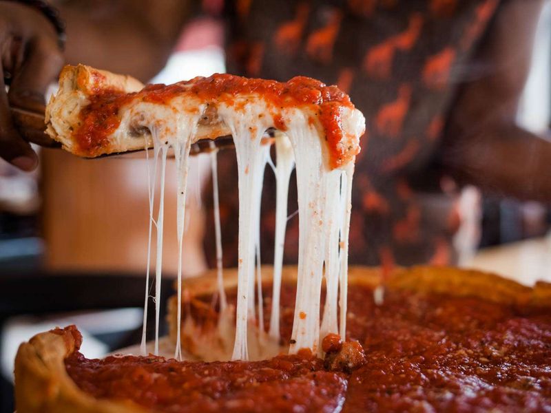 Deep-Dish Pizza