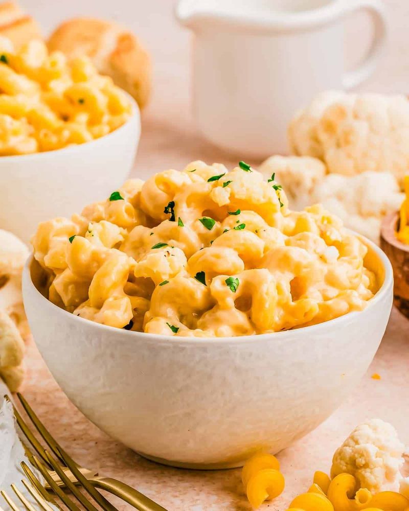 Cheesy Cauliflower Mac