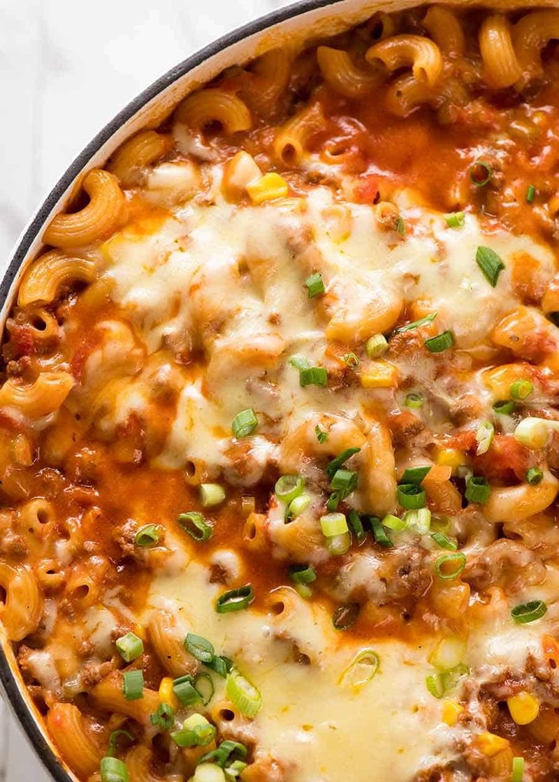 Cheeseburger Casserole