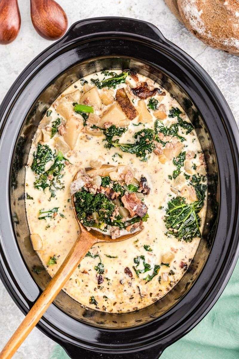 Crockpot Zuppa Toscana