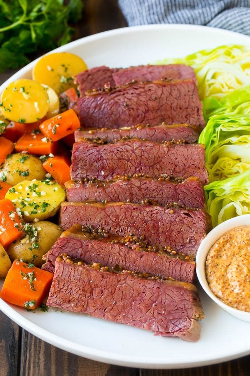 Crockpot Corned Beef and Cabbage