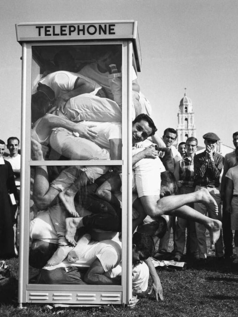 Telephone Booth Stuffing