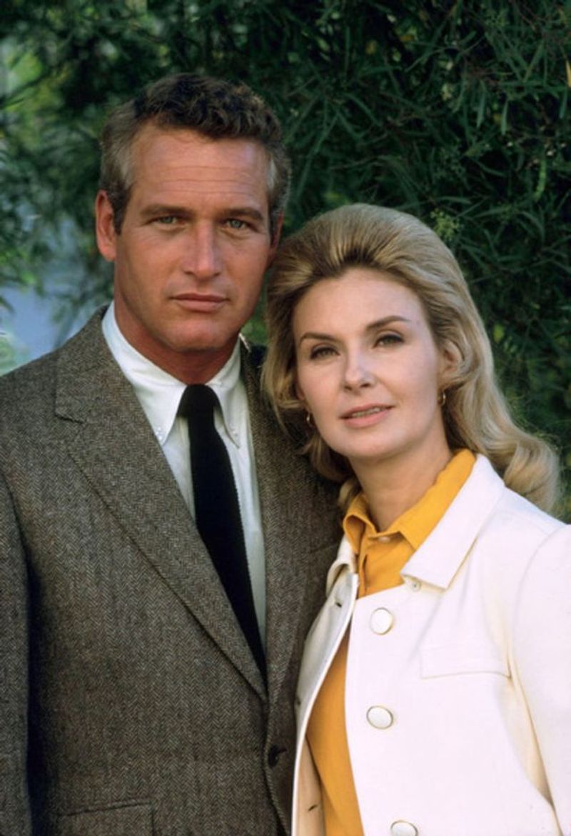 Paul Newman and Joanne Woodward