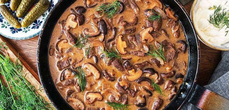 Beef Stroganoff