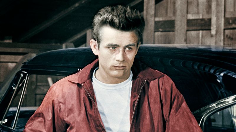 James Dean as James Stark in Rebel Without a Cause