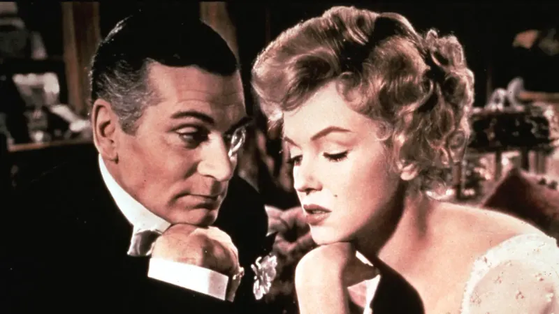 Laurence Olivier and Marilyn Monroe on The Prince and the Showgirl