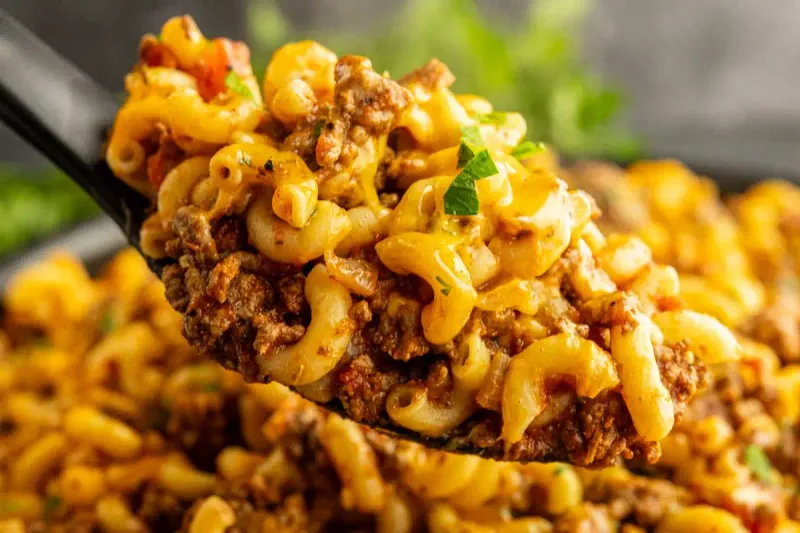 Beef and Macaroni Casserole