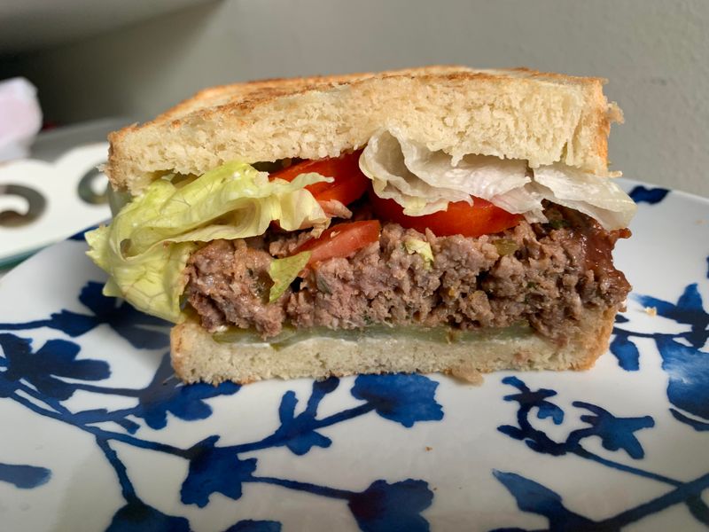 Cold Meatloaf Sandwich