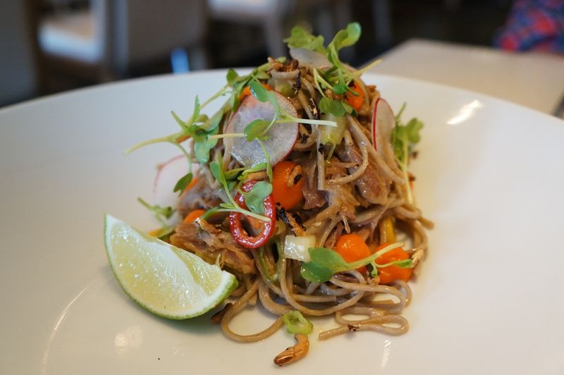 Crispy Duck Salad by Chef David Hawksworth