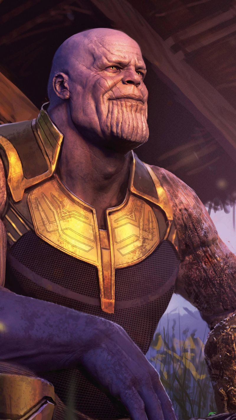 Thanos with the Infinity Gauntlet: Half the Universe Gone in a Snap