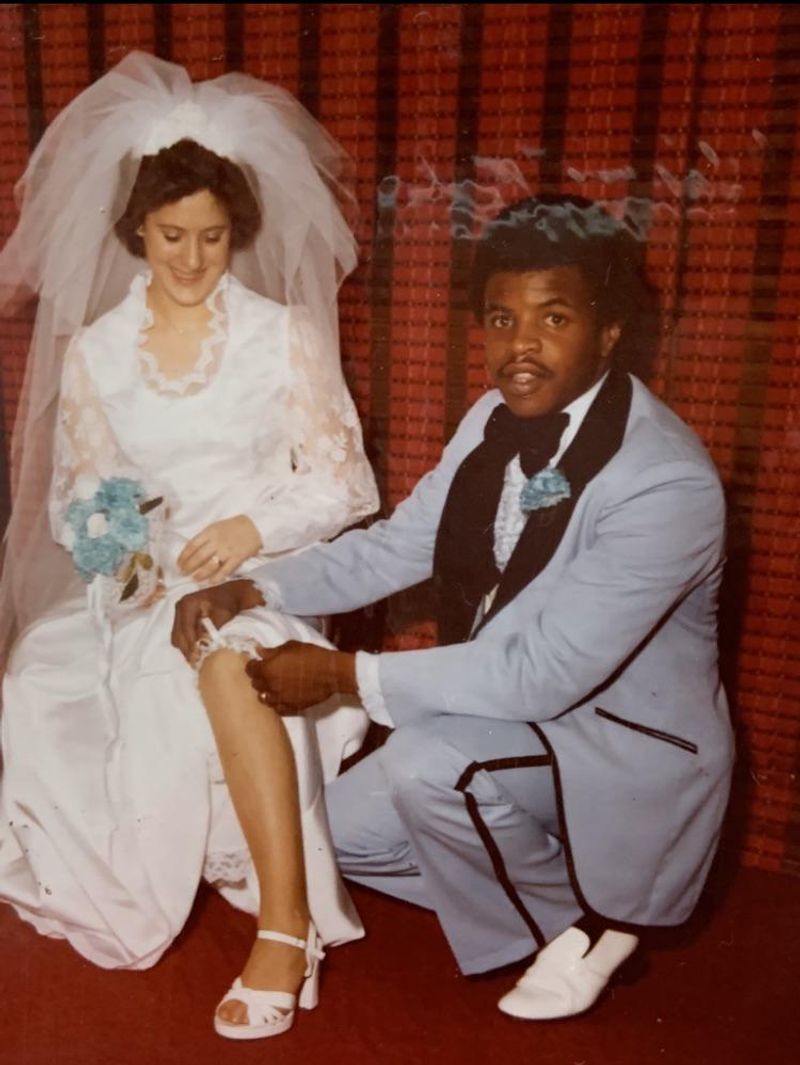 The Groom in a Powder Blue Tuxedo