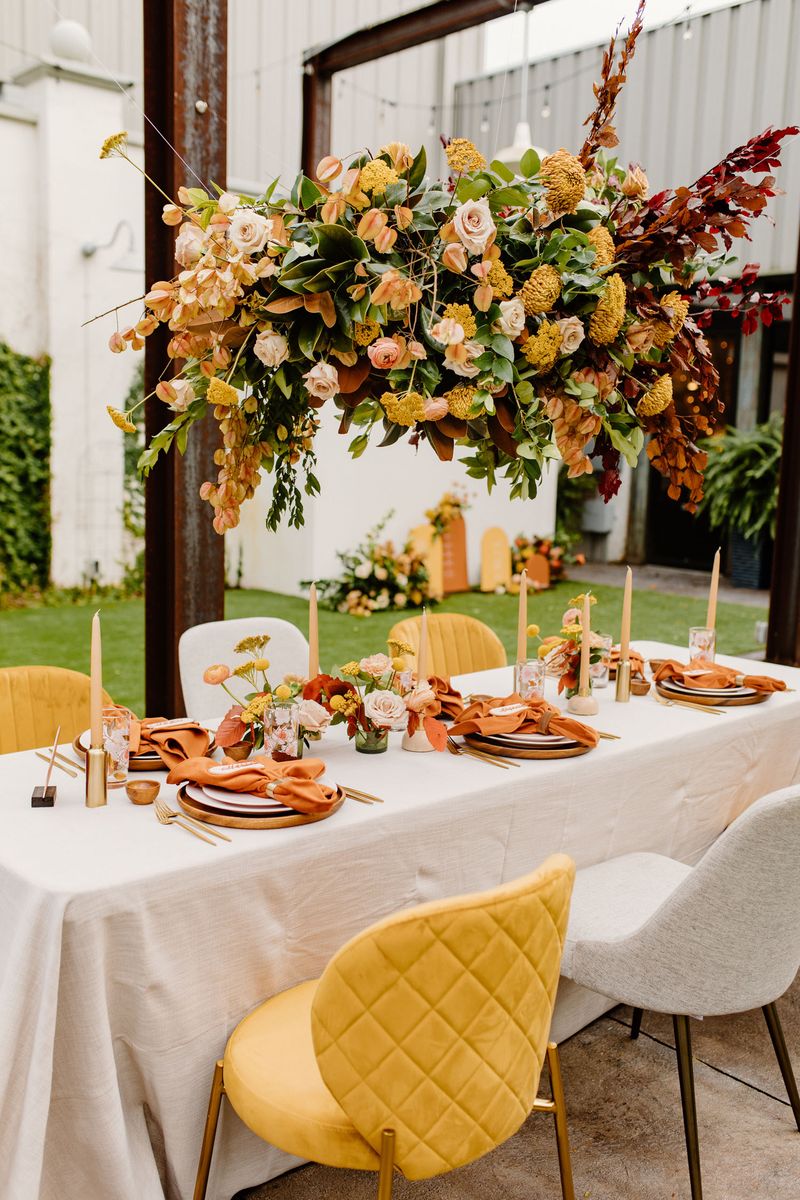 Earthy Color Palettes in Wedding Decor