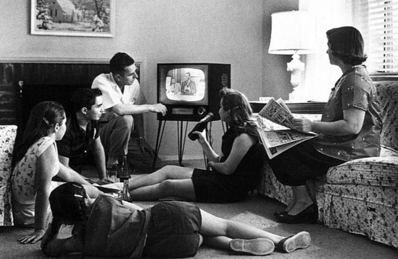 The Rise of the Television in the Living Room