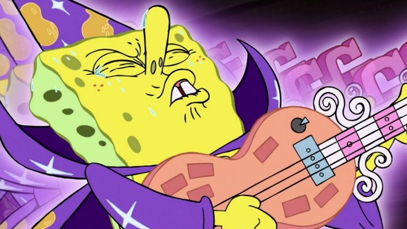 SpongeBob Movie: The Goofy Goober Guitar Debate