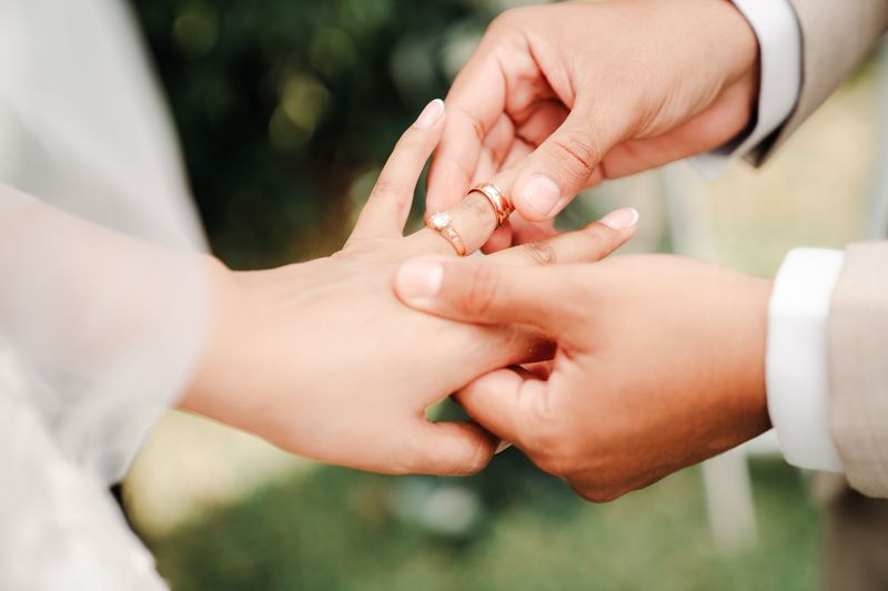 Exchanging Wedding Rings Is a Tradition Built to Last
