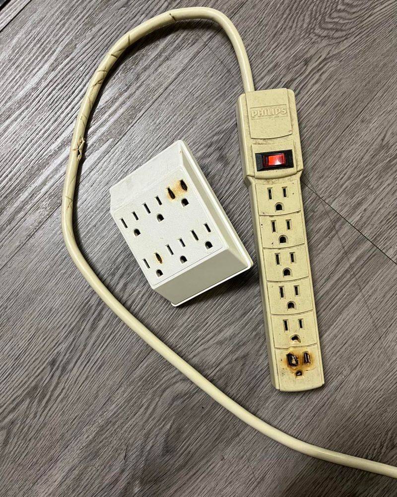Old Power Strips and Outdated Plugs