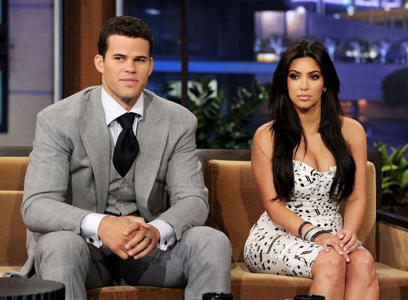 Kim Kardashian and Kris Humphries
